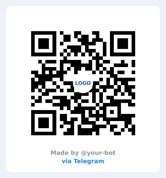 Generated QR code preview